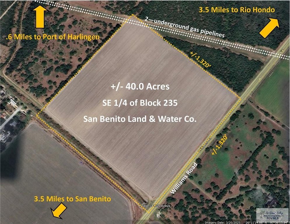 Photo of 40 Ac Williams Rd San Benito TX 78586